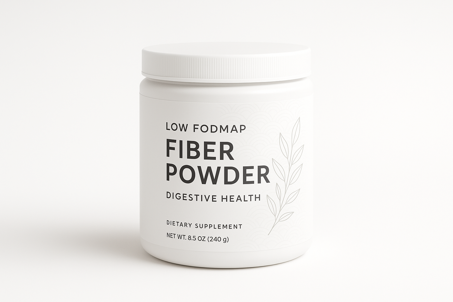 Low Fodmap Fiber Powder